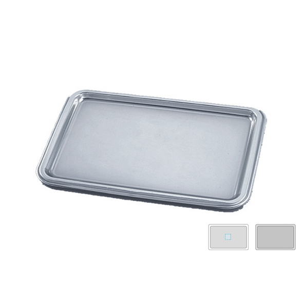 Luxury Trays "Lunch" Silver PET